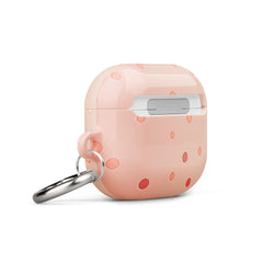 Peach Dots Case for AirPods