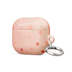 Peach Dots Case for AirPods