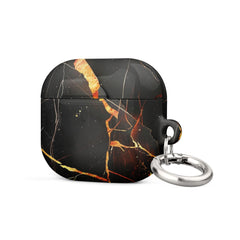 Black Marble Case for AirPods