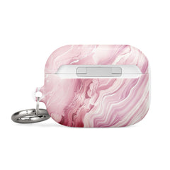 Pink Marble AirPods case