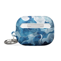 Blue watercolor Case for AirPods