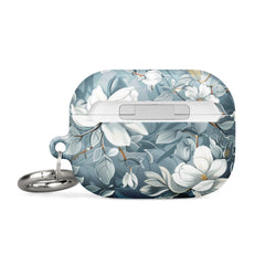 White Lily Case for AirPods