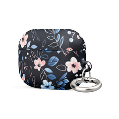 Blue Flowers Case for AirPods