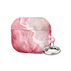 Pink Marble Case for AirPods