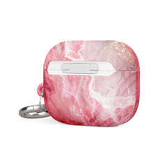 Pink Marble Case for AirPods