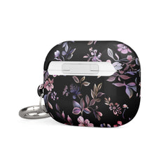 Black Floral Case for AirPods