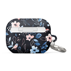 Blue Flowers Case for AirPods