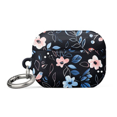 Blue Flowers Case for AirPods