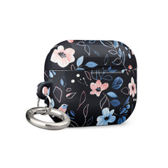 Blue Flowers Case for AirPods