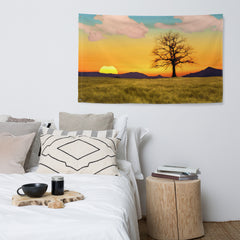 Sunrise Flag Tapestry wall hanging