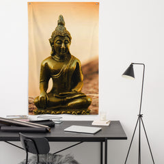 Buddha Painting Flag Tapestry