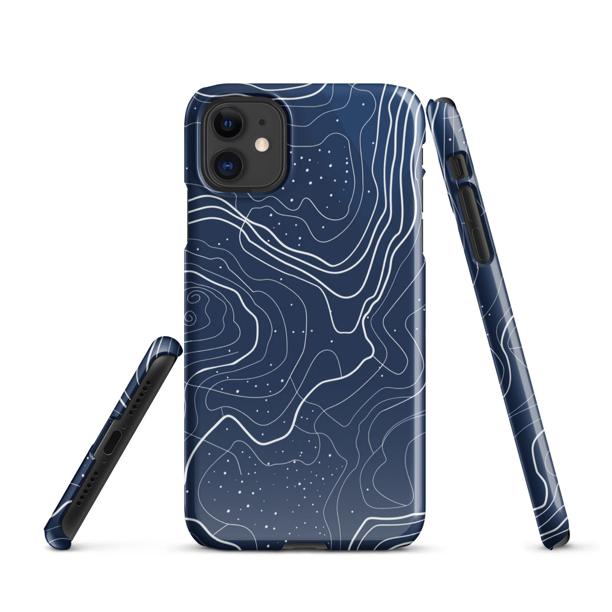 Blue Art Phone case for iPhone