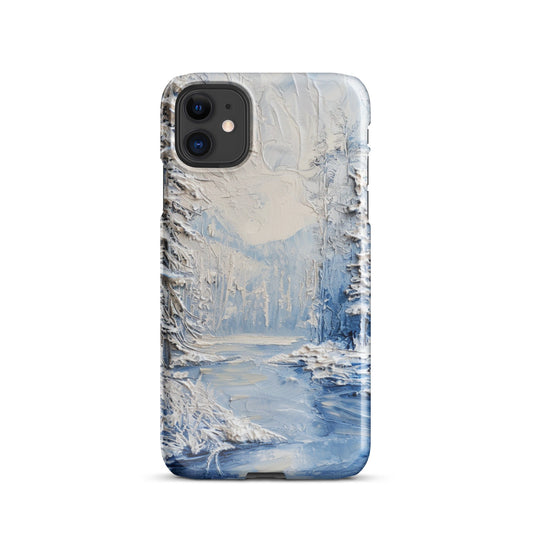 Winter River Phone case for iPhone