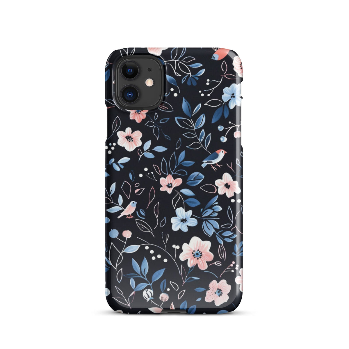 Blue Flowers Phone case for iPhone