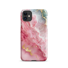 Pink Marble Phone case for iPhone