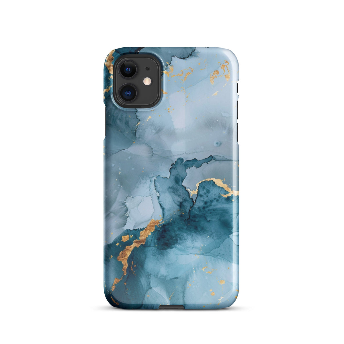 Blue Gold Phone case for iPhone