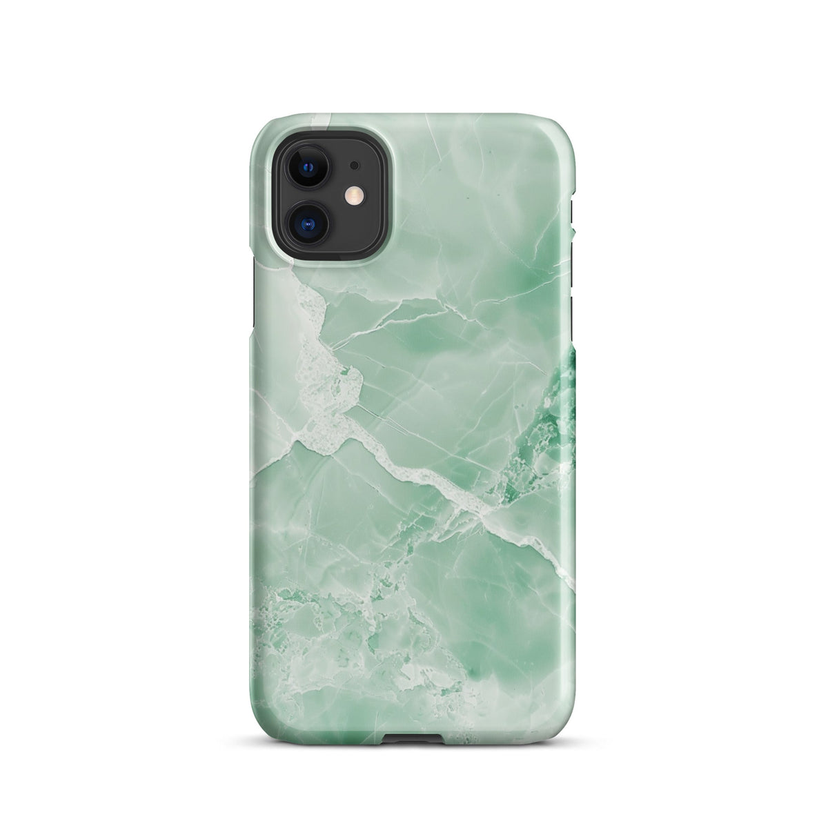 Jade marble Phone case for iPhone