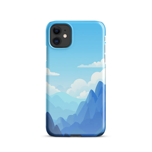 Blue Mountain Phone case for iPhone