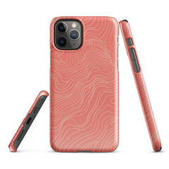 Coral Pink Phone case for iPhone