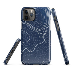 Blue Art Phone case for iPhone