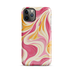 Yellow & Pink Phone Phone  case for iPhone