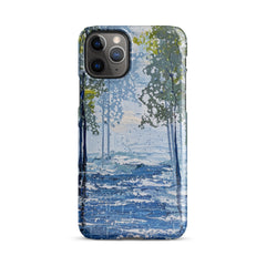 River Trees Phone case for iPhone