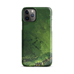 Crocodile Art Phone case for iPhone