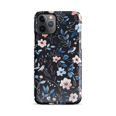 Blue Flowers Phone case for iPhone