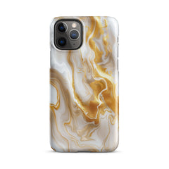 Gold Marble Phone case for iPhone