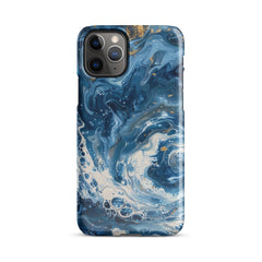 Blue Waves Phone case for iPhone