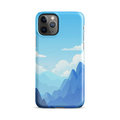 Blue Mountain Phone case for iPhone