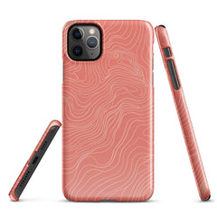 Coral Pink Phone case for iPhone