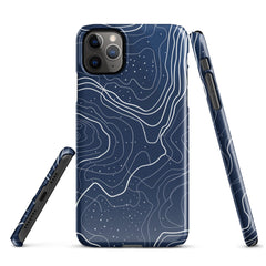 Blue Art Phone case for iPhone