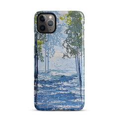 River Trees Phone case for iPhone