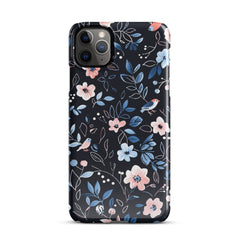 Blue Flowers Phone case for iPhone