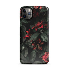 Dark Floral Phone case for iPhone