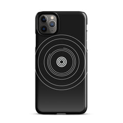 Black Circle Phone case for iPhone