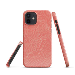 Coral Pink Phone case for iPhone