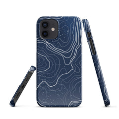 Blue Art Phone case for iPhone