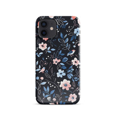 Blue Flowers Phone case for iPhone