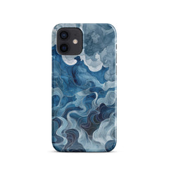 Blue watercolor Phone case for iPhone