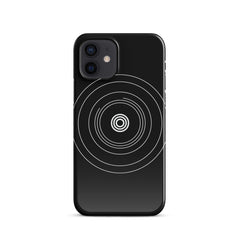 Black Circle Phone case for iPhone