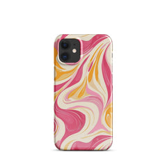 Yellow & Pink Phone Phone  case for iPhone