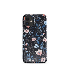 Blue Flowers Phone case for iPhone