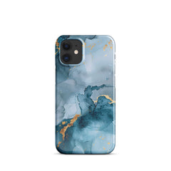 Blue Gold Phone case for iPhone