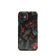 Dark Floral Phone case for iPhone