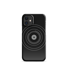 Black Circle Phone case for iPhone