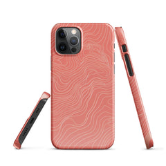 Coral Pink Phone case for iPhone