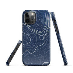 Blue Art Phone case for iPhone