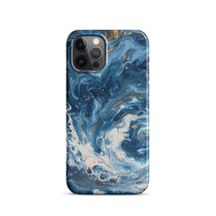 Blue Waves Phone case for iPhone